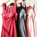 3pcs All Seasons Style Women'S Camisole, New Innerwear for Layering Or Wearing Alone with Built-In Pads